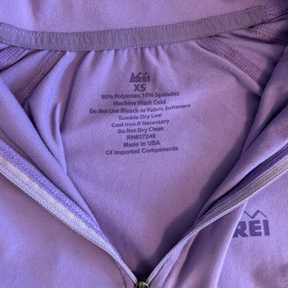 REI Base Layer Half Zip - Picture 2 of 2